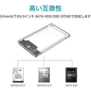 USB3.0 2.5インチ HDD/SSDケー...の詳細画像4