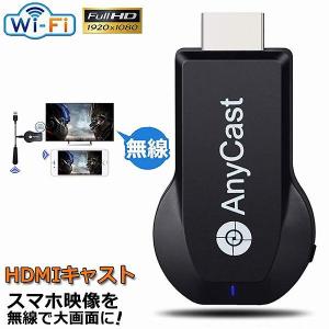 AnyCast 2.4G ワイヤレス ディスプレイアダプター ドングル ドングルレシーバー ミラキャスト HDMI TVスティック Android i 送料無料