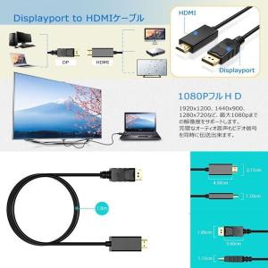 DisplayPort to HDMIケーブル...の詳細画像2