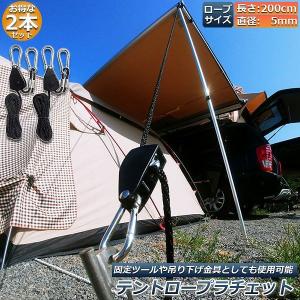 テント ロープ 10本セットキャンプ バックル ロープラチェット 荷造り