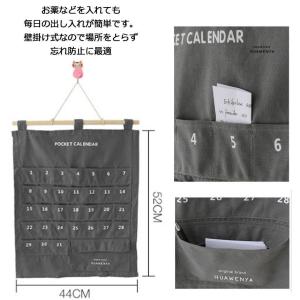 カレンダーポケット ウォールポケット 1ヶ月 ...の詳細画像5