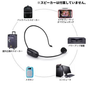 ワイヤレスマイク 2.4G 無線マイク 2台セ...の詳細画像5