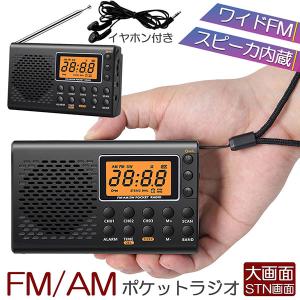 ポケット ラジオ 防災 小型 おしゃれ ポータブルラジオ AM/FM ワイドFM 携帯ラジオ ミニーラジオ 防災ラジオ 小型 DSP FM ラジオ AM ラジオ 時計 アラーム｜anami-store