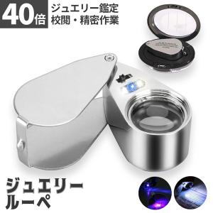 LED付きルーペ 高倍率 拡大鏡 ルーペ 倍率4...の商品画像
