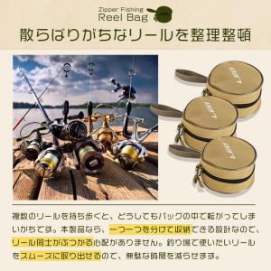 爆買 釣り用 リールバッグ LEO リールケー...の詳細画像3