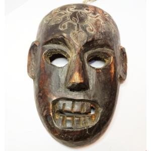 ネパールのマスク(額に模様・歯）｜ananshop