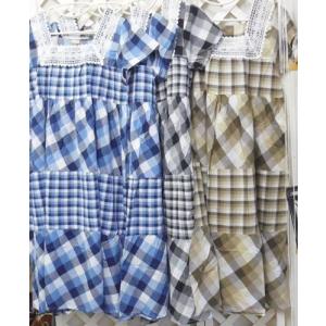 木綿ワンピースの商品一覧 通販 Yahoo ショッピング