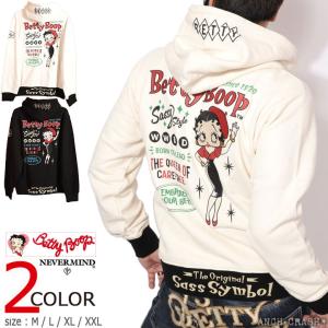Betty Boop X NEVERMIND 裏毛ZIPパーカー ベティ : takafuku1915