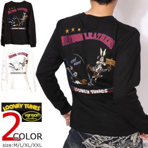 VANSON（バンソン） ルーニーテューンズ LTV-2509 天竺 長袖Tシャツ