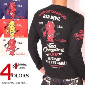 テッドマン TEDMAN RED DEVIL ロンT TDLS-314 長袖Tシャツ ロングTシャツ