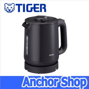 タイガー 蒸気レス電気ケトル 6SAFE+ PCJ-A102-HA スピード沸とう 容量1.0L ダークグレー TIGER｜anchor