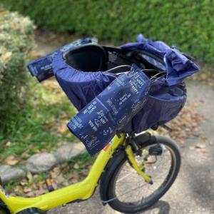 自転車 ハンドルカバー　自転車用ハンドルカバー　ハンドルレインカバー　電動自転車用　メーターが見れる窓付き