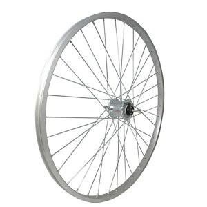 一般車 前輪 アルミリム HILMOハブダイナモ  26×1 3/8 ホール穴