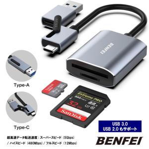 BENFEI SDメモリ カードリーダー USB...の商品画像