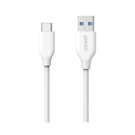 Anker USB Type C ケーブル ホワイト PowerLine USB-C &amp; USB-A...