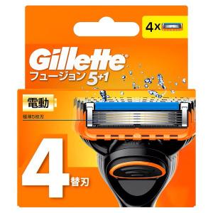 Gillette P&G ジレット フュージョン 電動タイプ 替刃 4コ入 正規品