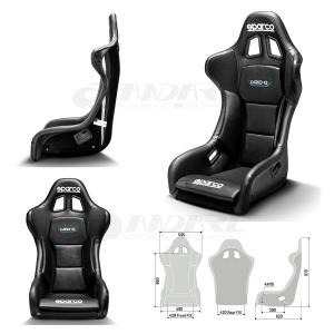 スパルコ(SPARCO) レーシング フルバケットシート REV QRT(008014RNR 
