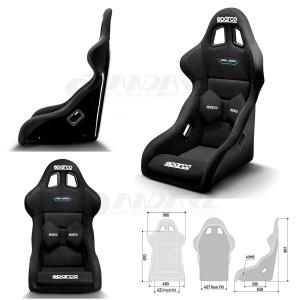 SPARCO REV QRT 2脚 フルバケットシート スパルコ(SPARCO) レーシング フルバケットシート REV QRT(008014RNR