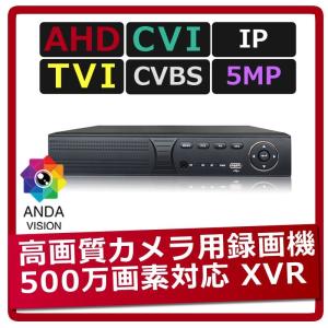 防犯カメラ レコーダー XVR 録画機 AHD/TVI 1080P AV-XVR2108T （2TB