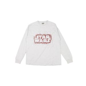 父の日　ギフト包装無料　OUTLET　STARWARS　Bease Print　L/S Tee　GRAY｜andfactory