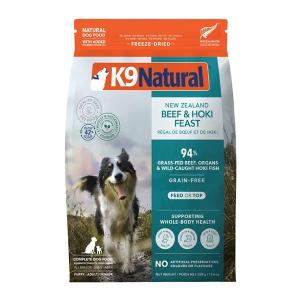 K9 Natural｜K9ナチュラル　K9ビーフ＆ホキ（白身魚）・フィースト 500g