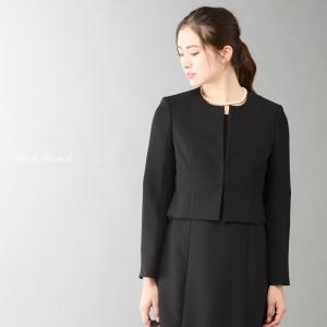 喪服 ブラックフォーマル レディース ロング丈...の詳細画像3