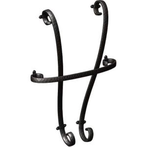 壁飾り 外壁 アイアン風 妻飾り ワイド型 IT7121 グラファイト