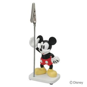 ミッキーandミニー　クリスタル 3￼D彫刻　ミッキーの手　　メモスタンド 文具 かわいい 卓上 メモホルダー ディズニー ミッキー メモスタンド