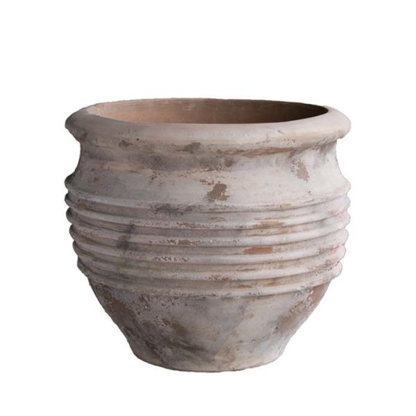 プランター 植木鉢 テラコッタ アンティーク調ポット テラアストラ リゲル 42×37cm