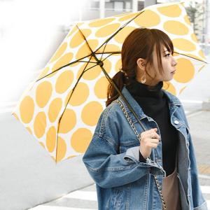 傘 折り畳み傘 アンブレラ ドット 水玉 雨具 ポイント消化 レイングッズ おしゃれ レディース