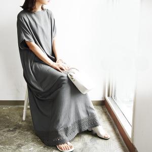 ワンピース ポケット付きロング マキシ丈ゆったりコットン 空紡糸 ワンピース Zozotown Paypayモール店 通販 Paypayモール