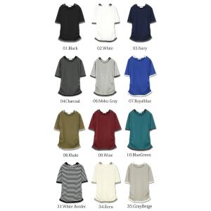 カットソー レディース 綿 春夏秋 ロンT 2...の詳細画像1