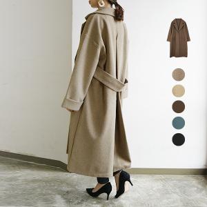 コート レディース 秋冬 テーラード チェスター 50代 40代 30代 20代 ロング アウター 上品 きれいめ 羽織り フェイクウール シンプル おしゃれ