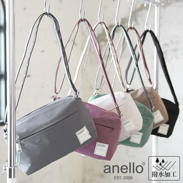 ショルダーバッグ レディース 軽い 小さめ 斜めがけ ブランド アネロ Anello 撥水 肩掛け ...