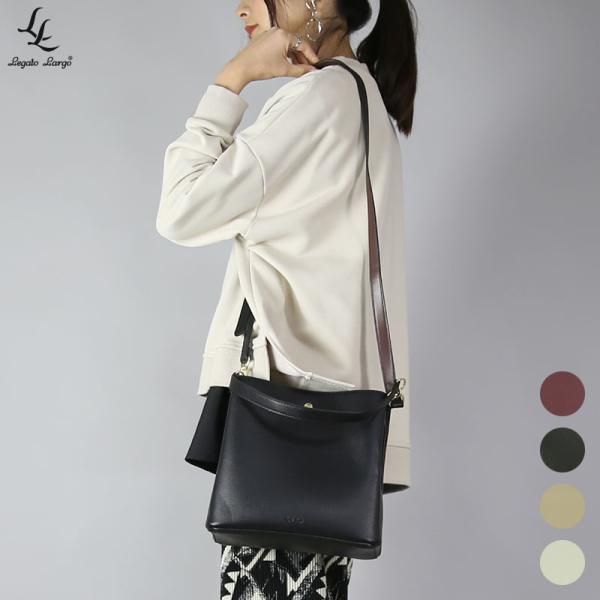 Legato Largo レガードラルゴ 2WAY ショルダーバッグ トート ハンドル レディース ...