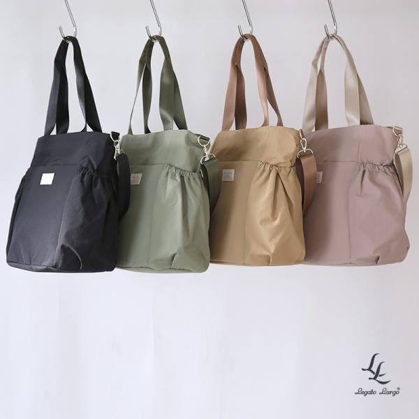 Legato Largo レガートラルゴ トートバッグ レディース a4 洗える 2way 軽量 シ...