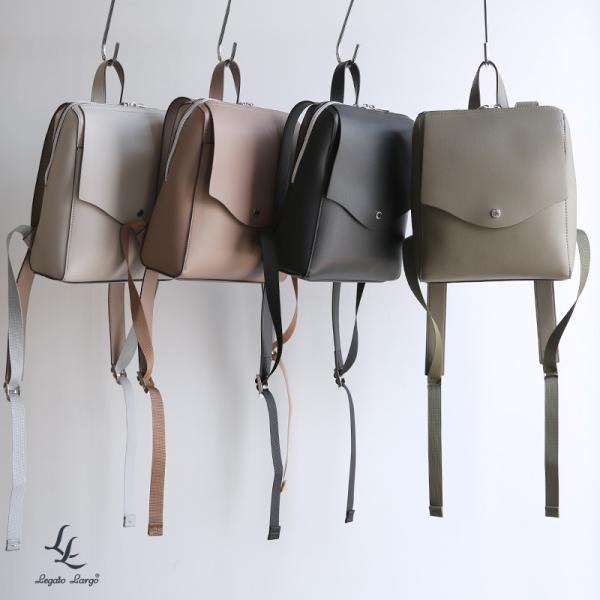 Legato Largo レガートラルゴ リュック レディース 5l 撥水 a5 小さめ 軽量 黒 ...