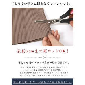 ワイドパンツ セルフカット レディース 春 夏...の詳細画像5
