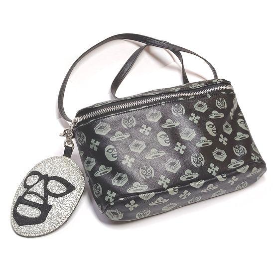 【...andMeat.】アンドミート サコッシュ プロレス/マスクマン/ルチャリブレ 本革 ミニシ...