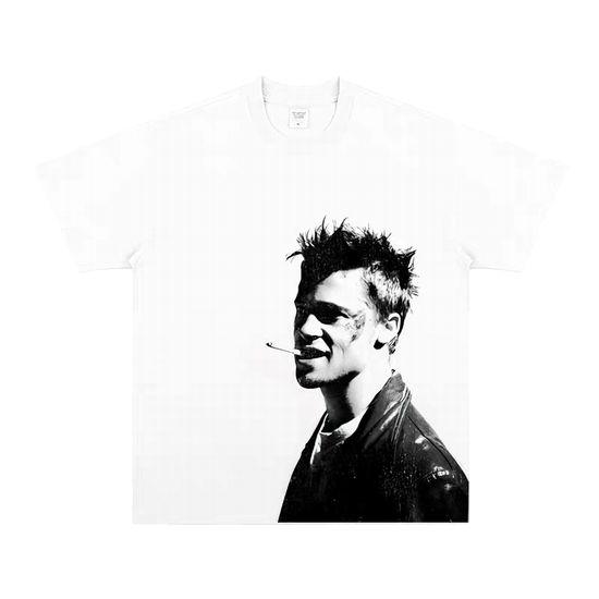 メンズ レディース半袖Tシャツ 映画 ROCK Tシャツ FIGHT CLUB/ファイトクラブ タイ...