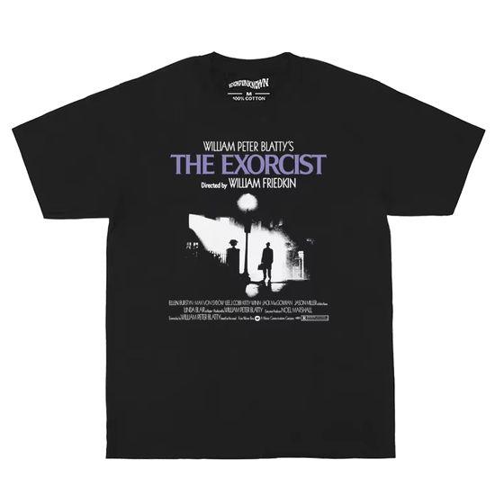 メンズ レディース 半袖Tシャツ 映画 アート Tシャツ EXOCIST エクソシスト ブラック　色...