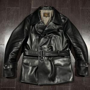 新品 ORIMI オリミ 22SS MOMONS GRAFFITI MOTORCYCLE カウレザーダブル
