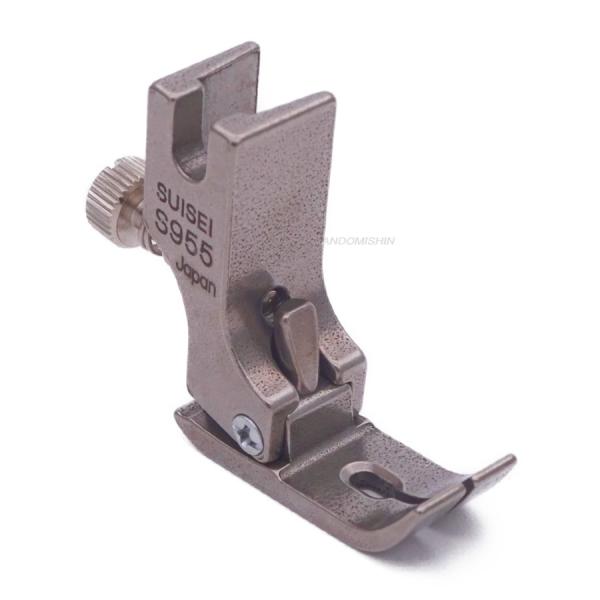 スイセイ　調整式シャーリング押え金　/型番：S955