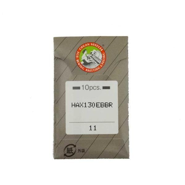オルガン針　ＨＡ＊１３０ＥＢＢＲ（１０本入）１１番　