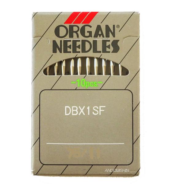 地糸切れ防止用ミシン針　「オルガン針　ＤＢ＊１ＳＦ（10本入）」