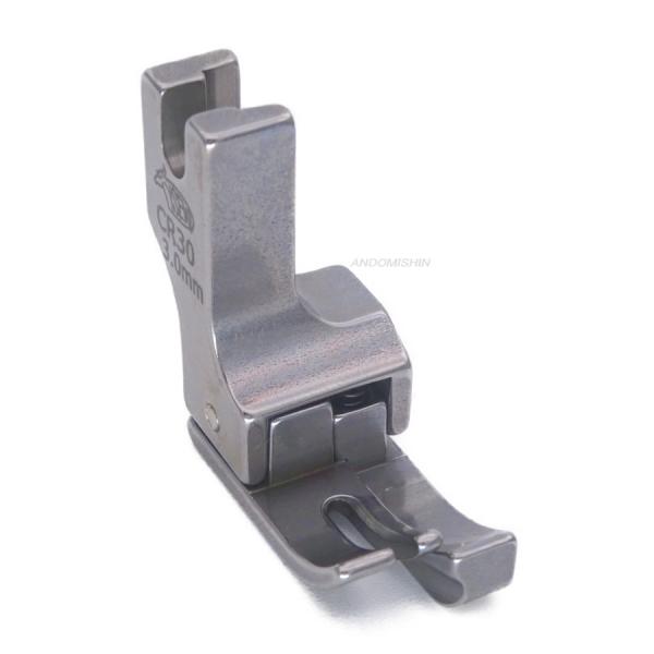 職業用ミシン・工業用ミシン用押え　「段付押え（右）3.0mm（アウトレット品）」　
