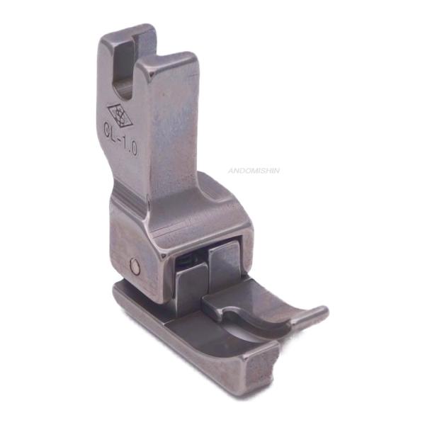 職業用ミシン・工業用ミシン用押え　「段付押え（左）1.0mm（アウトレット品）」　