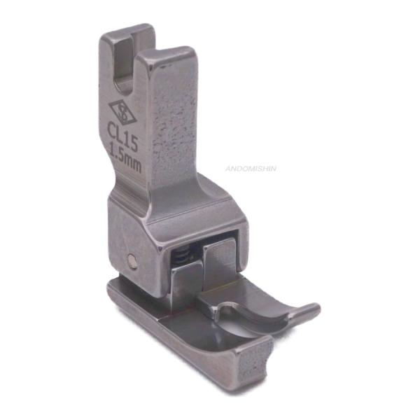 職業用ミシン・工業用ミシン用押え「段付押え（左）1.5mm（アウトレット品）」