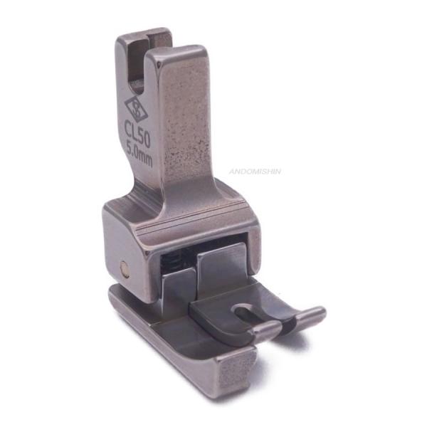 職業用ミシン・工業用ミシン用押え「段付押え（左）5.0mm（アウトレット品）」