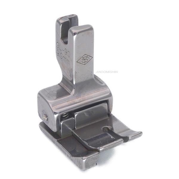 職業用ミシン・工業用ミシン用押え「段付押え（左）9.0mm（アウトレット品）」